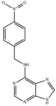9-(PARA-NITROBENZYL)ADENINE 结构式