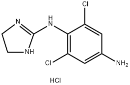 P-AMINOCLONIDINE 结构式