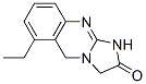 Imidazo[2,1-b]quinazolin-2(3H)-one, 6-ethyl-1,5-dihydro- (9CI) 结构式