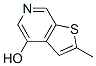 Thieno[2,3-c]pyridin-4-ol, 2-methyl- (9CI) 结构式