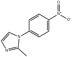 2-甲基-1-(4-硝基苯基)-1H-咪唑 结构式