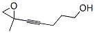 4-Pentyn-1-ol, 5-(2-methyloxiranyl)- (9CI) 结构式