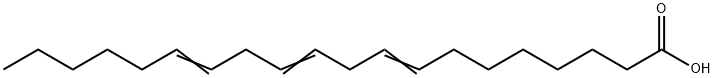 8,11,14-二十碳三烯酸 结构式