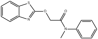 苯噻草胺 结构式