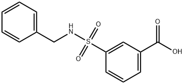 3-苄基磺酰苯甲酸 结构式