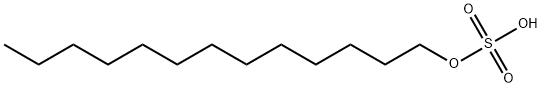 Sulfuric acid hydrogen tridecyl ester 结构式