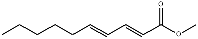 methyl (2E,4E)-2,4-decadienoate 结构式