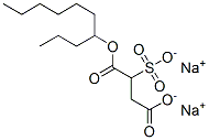 disodium 4-decyl 2-sulphonatosuccinate 结构式