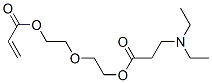 2-[2-[(1-oxoallyl)oxy]ethoxy]ethyl N,N-diethyl-beta-alaninate