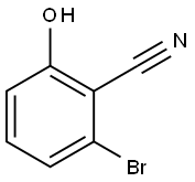 2-溴-6-羟基苯腈 结构式