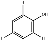 苯酚-2,4,6-D3 结构式