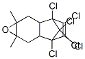 1,2,3,4,9,9-hexachloro-1,4,4a,5,6,7,8,8a-octahydro-6,7-dimethyl-6,7-epoxy-1,4-methanonaphthalene 结构式