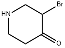 3-BROMOPIPERIDIN-4-ONE 结构式