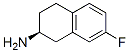 2-Naphthalenamine,7-fluoro-1,2,3,4-tetrahydro-,(S)-(9CI) 结构式