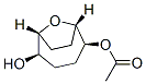 9-Oxabicyclo[4.2.1]nonane-2,5-diol,monoacetate,(1S,2S,5R,6R)-(9CI) 结构式