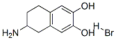 (+/-)-2-AMINO-6,7-DIHYDROXY-1,2,3,4-TETRAHYDRONAPHTHALENE HYDROBROMIDE 结构式