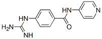 Benzamide, 4-[(aminoiminomethyl)amino]-N-4-pyridinyl- (9CI) 结构式