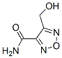 1,2,5-Oxadiazole-3-carboxamide, 4-(hydroxymethyl)- (9CI) 结构式