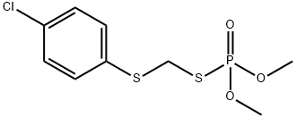 甲基三硫磷氧化类似物, 10ΜG /ΜL于环己烷 结构式