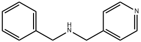 N-苯甲基-1-(吡啶-4-基)甲胺 结构式
