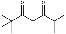 2,2,6-trimethylheptane-3,5-dione 结构式