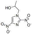 1H-Imidazole-1-ethanol, .alpha.-methyl-2,4-dinitro- 结构式