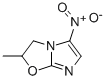 2-Methyl-5-nitro-2,3-dihydro-imidazo[2,1-b]oxazole 结构式