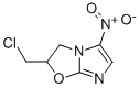 Imidazooxazole,2-(chloromethyl)-dihydro-5-nitro- 结构式
