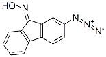 2-azido-9-fluorenone oxime 结构式