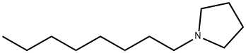 N-OCTYL PYRROLIDINE 结构式