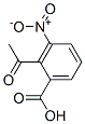 2-ACETYL-3-NITROBENZOICACID 结构式