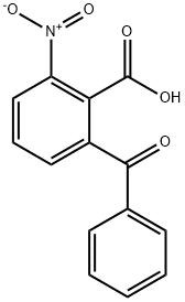 2-Benzoyl-6-nitrobenzoic acid 结构式