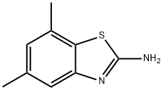 2-Benzothiazolamine,5,7-dimethyl-(9CI)