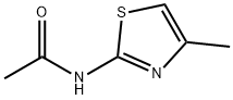 2-乙酰氨基-4-甲基噻唑 结构式