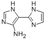 4-amino-5-(imidazol-2-yl)imidazole 结构式