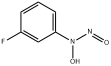 Benzenamine, 3-fluoro-N-hydroxy-N-nitroso- (9CI) 结构式