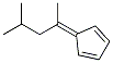 5-(1,3-Dimethylbutylidene)-1,3-cyclopentadiene 结构式