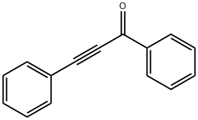 1,3-二苯-2-炔丙基-1-酮 结构式