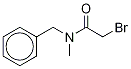 N-苯甲基-2-溴-N-甲基乙酰胺 结构式