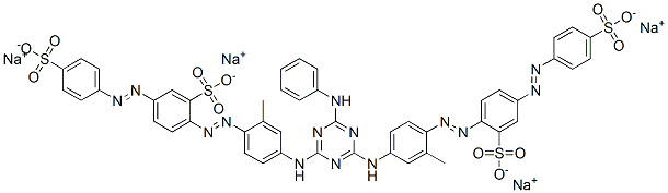 C.I.直接棕195 结构式