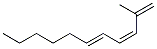 (3Z,5E)-2-Methyl-1,3,5-undecatriene 结构式