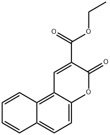 ethyl 5,6-benzocoumarin-3-carboxylate  结构式