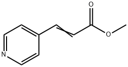 3-(4-吡啶基)丙酸甲酯 结构式