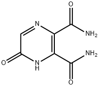 6-氧代-1,6-二氢吡嗪-2,3-二甲酰胺 结构式