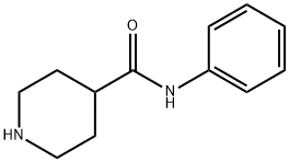 N-苯基-4-哌啶甲酰胺盐酸盐 结构式