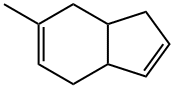 3a,4,7,7a-Tetrahydro-6-methyl-1H-indene 结构式