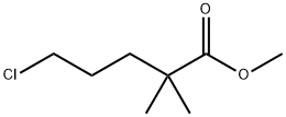 5-氯-2,2-二甲基戊酸甲酯 结构式