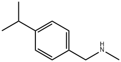 Benzenemethanamine, N-methyl-4-(1-methylethyl)- (9CI) 结构式
