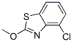 Benzothiazole, 4-chloro-2-methoxy- (9CI) 结构式