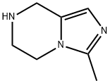 3-甲基-5,6,7,8-四氢咪唑[1,5A]吡嗪 结构式